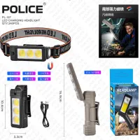 Налобный фонарь PL-197, аккумуляторный, водонепроницаемый, ЗУ Type-C - 2