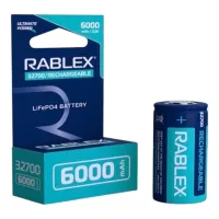 Аккумулятор Rablex 32700 LiFePO4 6000mAh Li-ION 3.2v - 1
