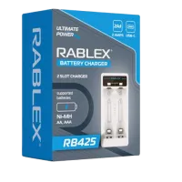 Зарядное устройство Rablex RB425, 2xАА,ААА, 2А, Type-C - 1