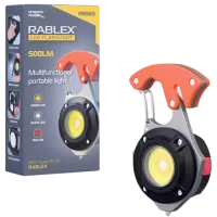 Фонарь для кемпинга Rablex RB563, Белый, Жёлтый, Красный, multitool, Li-Ion аккум., магнит, карабин - 1