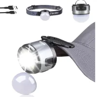 Налобный фонарь PL-125 XPC+COB, аккум., ЗУ Type-C - 4