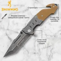 Нож складной Browning A340 - 1
