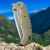 Нож складной Нокс Кугуар, 2123 Brown - 2