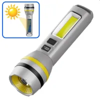 Ручной фонарь CH-24084-TG+COB, солнечная панель, 1х18650, ЗУ Type-C, zoom - 3