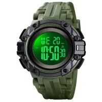 Часы наручные SKMEI 1545AG, ARMY GREEN, 9765 - 3