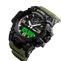 Часы наручные SKMEI 1586AG, ARMY GREEN, 9767 - 2