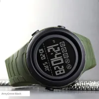 Часы наручные SKMEI 1674AGBK, ARMY GREEN-BLACK, 10266 - 2