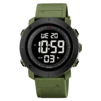 Часы наручные SKMEI 2122AGBK, ARMY GREEN-BLACK, 10319 - 1