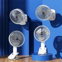 Вентилятор ручной с прищепкой аккумуляторный 10034 - 2