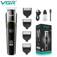 Триммер бороды и усов VGR V-291 Зелёный - 1