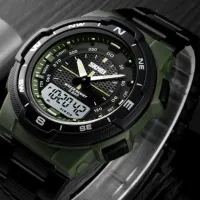 Часы наручные SKMEI 1370AG, ARMY GREEN, 10242 - 2