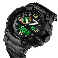 Часы наручные SKMEI 1520BK, BLACK, 9763 - 2