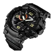 Часы наручные SKMEI 1520BK, BLACK, 9763 - 3