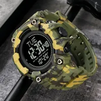 Часы наручные SKMEI 2037CMGN, ARMY GREEN CAMO, Compass, 10293 - 2