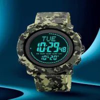 Часы наручные SKMEI 2095CMGN, ARMY GREEN CAMOUFLAGE, Compass, 10307 - 2