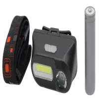 Налобный фонарь Bailong BL-1804, PL185, LED+COB, аккумулятор 18650, micro USB - 3