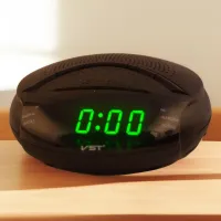 Часы электронные VST-903-4 салатовые, радио FM - 2