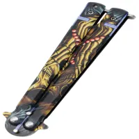 Нож бабочка Dead Prist 2-483 - 2