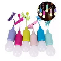 Фонарь для кемпинга BL-15418, бра выключатель, на шнурке, 3хR3, 1158, 6088 - 2