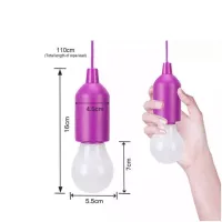 Фонарь для кемпинга BL-15418, бра выключатель, на шнурке, 3хR3, 1158, 6088 - 5