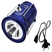 Фонарь для кемпинга SL-5800T, аккумулятор, солнечная батарея - 4