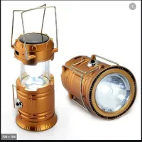 Фонарь для кемпинга SL-5800T, аккумулятор, солнечная батарея - 1