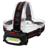 Налобный фонарь Bailong BL-203, LED+COB, аккумулятор, micro USB, 7568 - 3