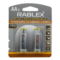 Аккумулятор Rablex HR6/AA Ni-MH 1000mAh 1.2V 1 шт. - 2