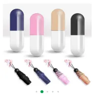 Зонт КАПСУЛА. Мини зонтик с капсулой для удобного хранения / 6752 - 2