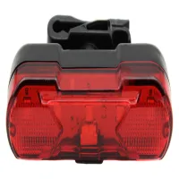 Велосипедный задний фонарь мигалка аккумуляторная PL-B20B, AQY-096 microUSB - 3