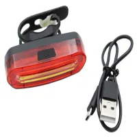 Велосипедный задний фонарь мигалка аккумуляторная PL-B20B, AQY-096 microUSB - 5