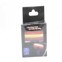 Велосипедный задний фонарь мигалка аккумуляторная PL-B20B, AQY-096 microUSB - 6