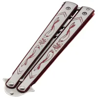 Нож бабочка Тренировочная Benchmade красная K152 - 3