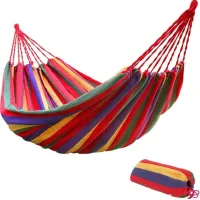 Гамак тканевый Мексиканский без перекладины, 200см*80см в чехле, B-1, HAM-2 - 1