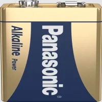 Батарейка Panasonic Крона 6F22, 9V, Alkaline - 2