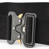 Ремень тактический военный Чёрный - 2