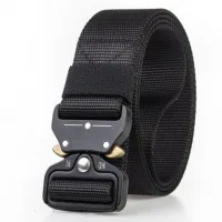 Ремень тактический военный Чёрный - 3