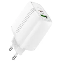 СЗУ Сетевое Зарядное Устройство Hoco N11, быстрая зарядка 20W, Type-C - Lightning - 3