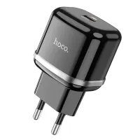 СЗУ Сетевое Зарядное Устройство Hoco N24, быстрая зарядка 20W, Type-C - Lightning - 3