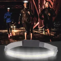 Налобный фонарь Stripe Ultra bright YD-33, 37SMD Белый+3SMD Красный, ЗУ micro USB, аккум - 7