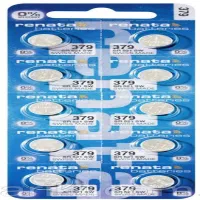 Батарейки-таблетки Renata 379 / SR521 / 10 шт. на блістері - Зображення 3