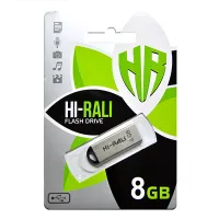 USB флеш накопитель Hi-Rali 8GB/ HI-8GBFITSL (Гарантия 3года) - 1