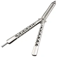 Нож бабочка Тренировочная Metalic AK4 - 2