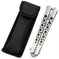 Нож бабочка Тренировочная Metalic AK2 - 3