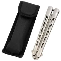 Нож бабочка Тренировочная Metalic AK14 - 3