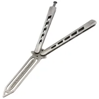 Нож бабочка Тренировочная Metalic AK14 - 1