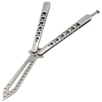 Нож бабочка Тренировочная Metalic AK6 - 1