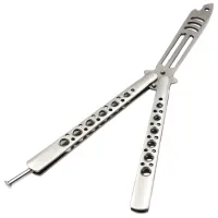 Нож бабочка Тренировочная Metalic AK1 - 2