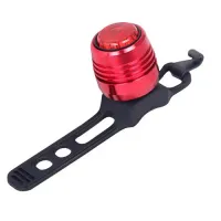 Велосипедный задний фонарь мигалка на батарейках HJ-016-1LED, Waterproof, 2хCR2032 - 2