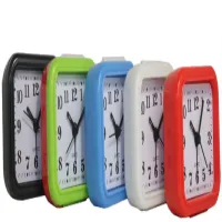 Часы будильник QUARTZ 1R6 8845, разные цвета - 2